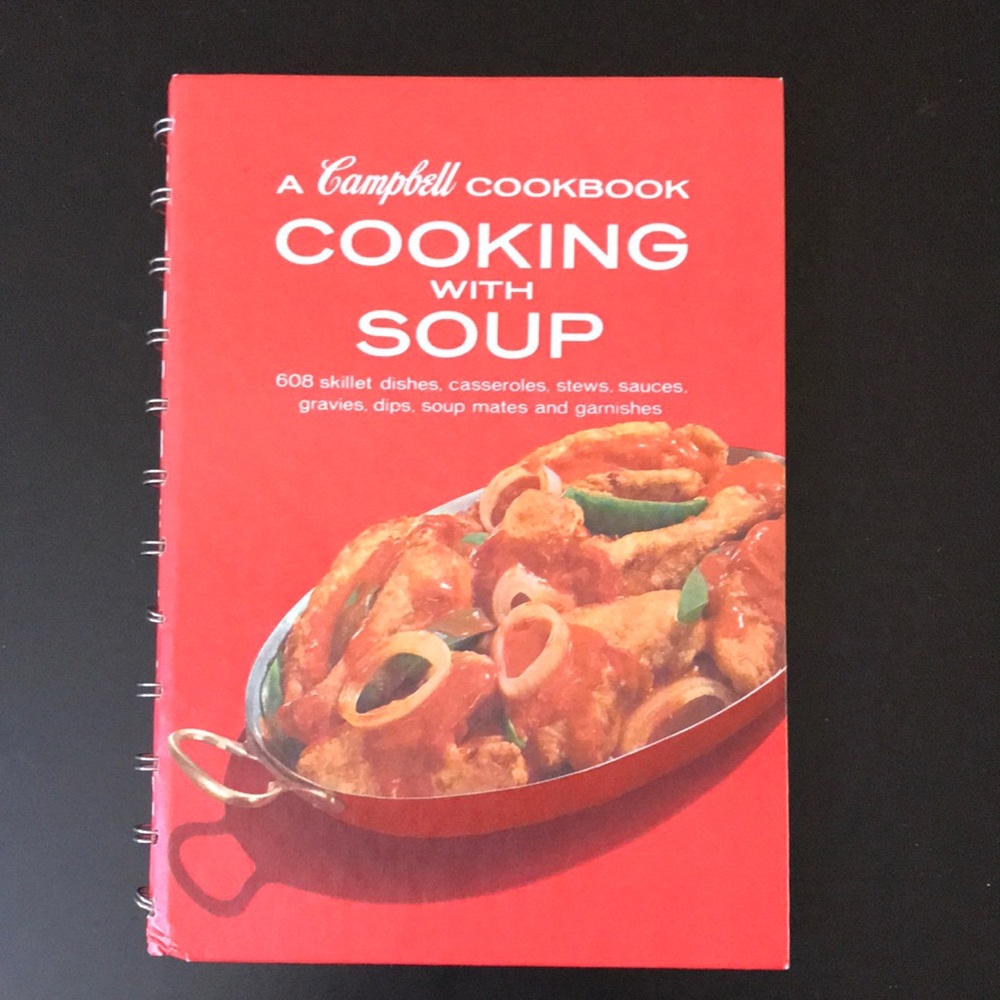 Campbell’s cooking with soup book